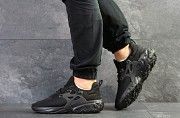 Мужские кроссовки черные Presto React 7971 Мелитополь