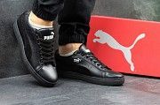 Мужские кроссовки черные Suede 8340 Мелитополь