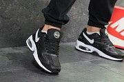 Мужские кроссовки черные с белым Air Max 2 Light 7050 Мелитополь