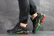 Мужские кроссовки черные с желтым Air Max Tn 7509 Мелитополь