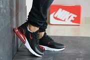 Мужские кроссовки черные с красным Air Max 270 8228 Мелитополь