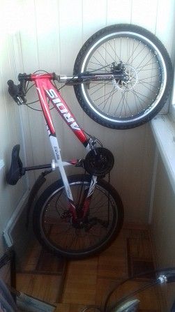 Велосипед ARDIS ROCKS 24" 12" бело-красный глянец(05031М) Винница - изображение 1