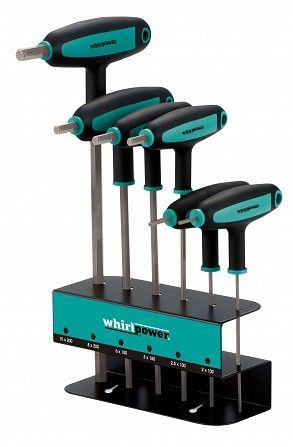 Набор ключей-шестигранников HEX Whirlpower 151-0106, 6 ед. Винница - изображение 1