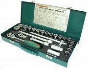 Набор торцевых головок JONNESWAY S04H4125S 1/2" 10-32мм (25 пред) Винница