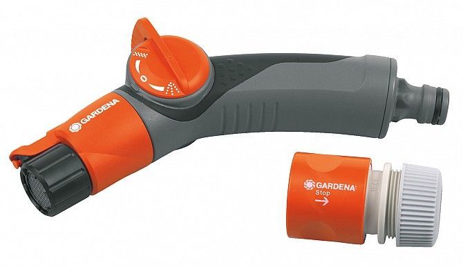 Пистолет-распылитель Gardena Comfort 8185-24 + конектор 1/2" Винница - изображение 1