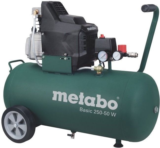 Компрессор Metabo Basic 250-50 W маслянный одноцилиндровый Винница - изображение 1