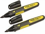 Набор маркеров FatMax черный цвет 2 шт Stanley 0-47-312 Винница