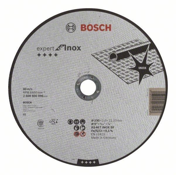 Круг отрезной по нержавеющей стали 230х22,23 мм Bosch Винница - изображение 1