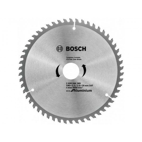 Пильный диск Bosch Eco for Aluminium 190х30 Z54, алюминий Винница - изображение 1