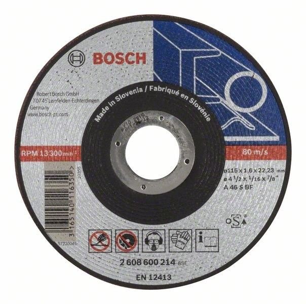 Круг отрезной Bosch 115х22,2х1,6 мм по металлу Винница - изображение 1