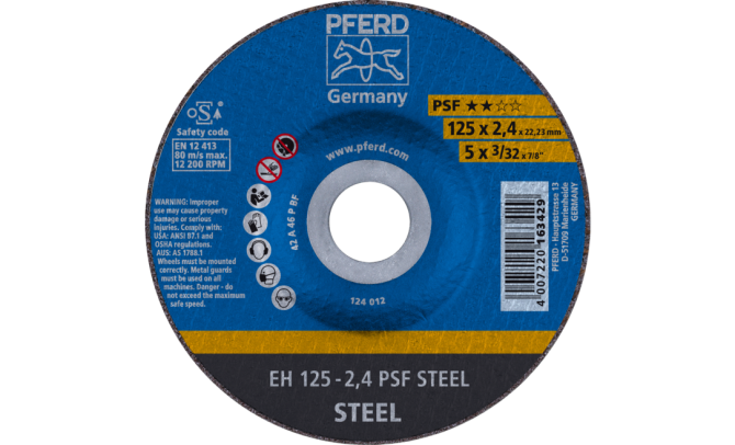 Круг отрезной Pferd 125*2,4*22 сталь Винница - изображение 1