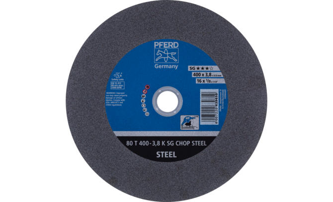 Круг отрезной Pferd 400*3,8*32 SG-CHOPSAW Винница - изображение 1