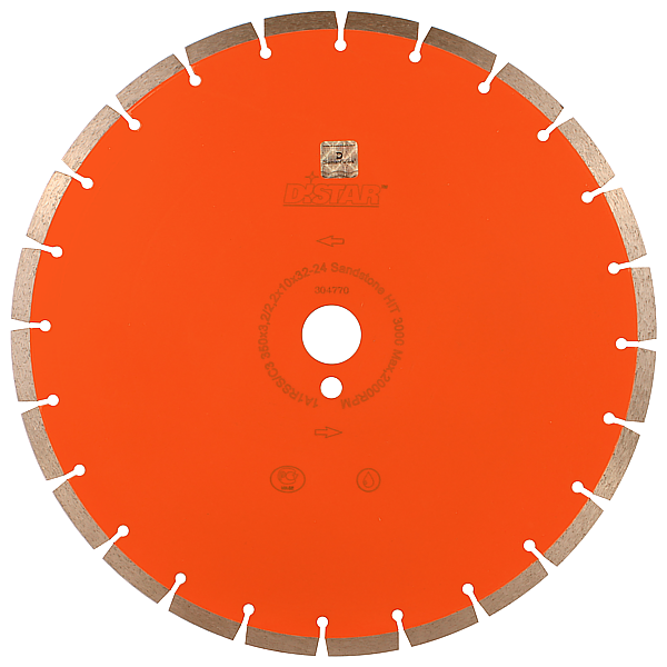 Диск алмазный DI-STAR Sandstone 350*3,2/2,2*32,0*10 (песчанник) Винница - изображение 1