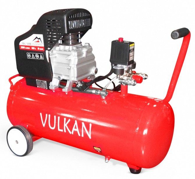 Компрессор воздушный VULKAN IBL 50B 1,8 кВт 50 л 190 л/мин Винница - изображение 1