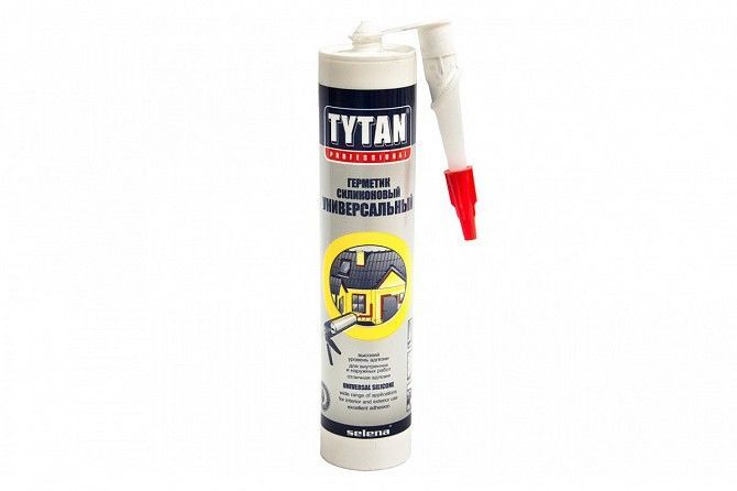 Герметик TYTAN 310мл силикон белый Винница - изображение 1