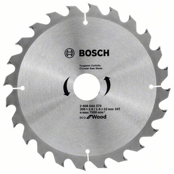Диск пильный Bosch ЕСО for Wood 200х32 мм Z48, дерево Винница - изображение 1