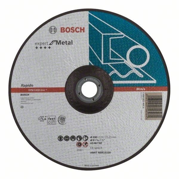Круг отрезной по металлу BOSCH 230*1,9*22 Винница - изображение 1