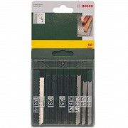 Набор пилочек для электролобзика Bosch 2607019461 10 шт Винница