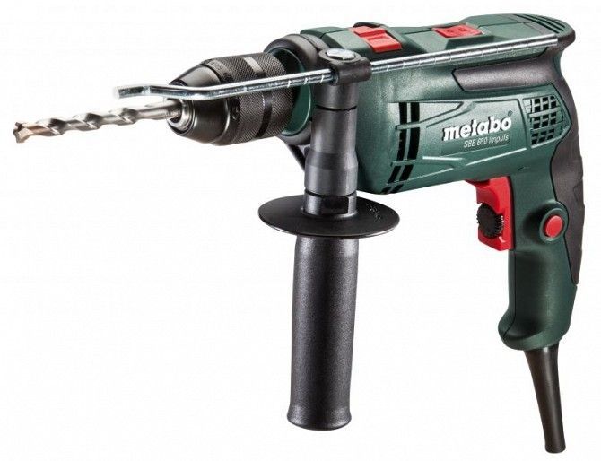Ударная дрель Metabo SBE 650 Impuls сетевая, 0.65 кВт Винница - изображение 1