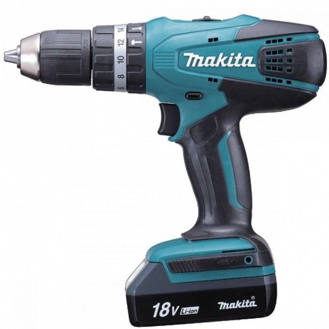 Шуруповерт Makita DF457DWE аккумуляторный Винница - изображение 1