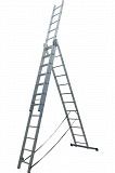 Лестница ELKOP VHR Hobby 3x12 алюминиевая, 3 секции, 12 ступеней Винница