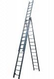 Лестница ELKOP VHR Profi 3x15 алюминиевая, 3 секции, 15 ступеней Винница