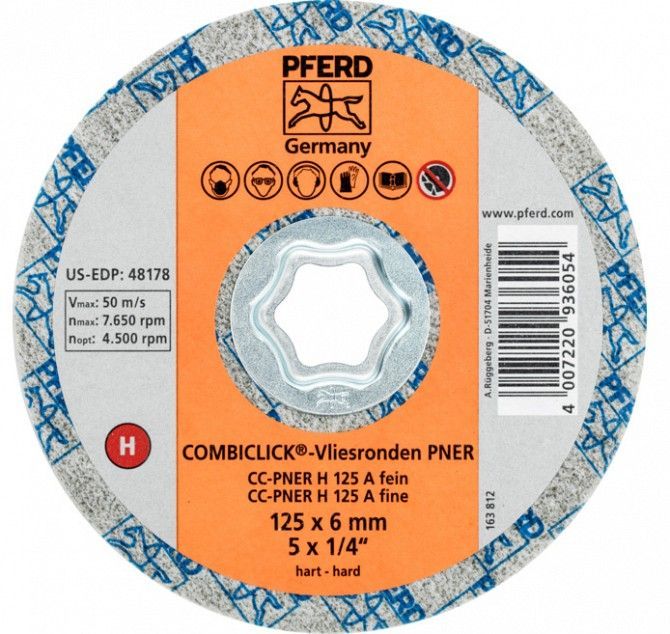 Круг полировальный Pferd CC-PNER H 125 A fein Винница - изображение 1