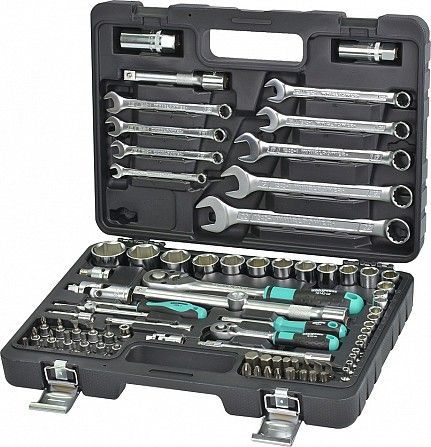Набор инструментов Whirlpower 84 ед. 1/2"-1/4" Винница - изображение 1