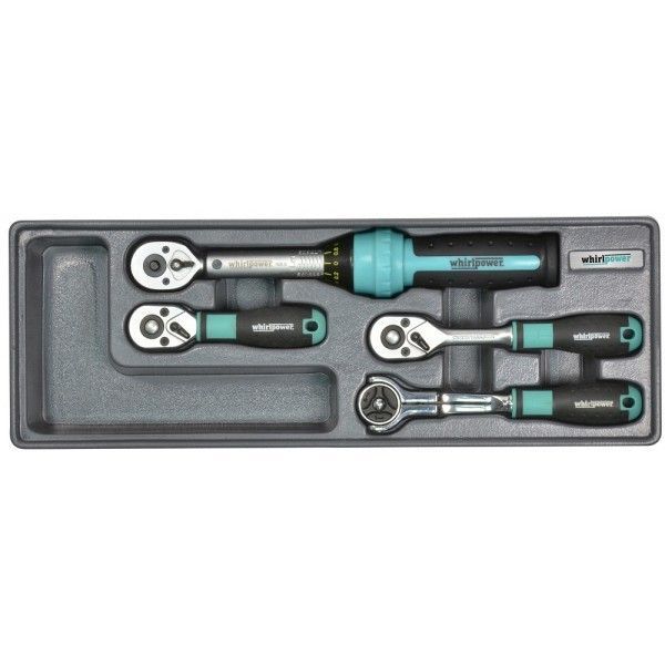 Набор трещоток Whirlpower AN-SK02 1/4" 4 ед. Винница - изображение 1