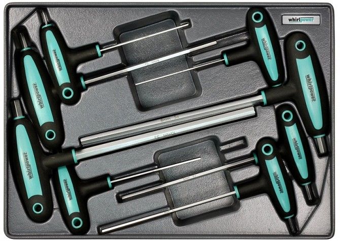 Набор ключей-шестигранников HEX Whirlpower AN-TH01, 8 ед. Винница - изображение 1