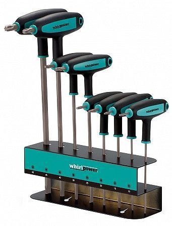 Набор ключей-звездочек TORX Whirlpower 151-1108 8 ед. Винница - изображение 1