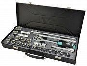 Набор головок Whirlpower 1/2" 8-32 мм 25 ед. в металлическом кейсе Винница