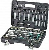 Набор головок Whirlpower 1/4-1/2" 10-32 мм 95 ед. в пластиковом кейсе Винница