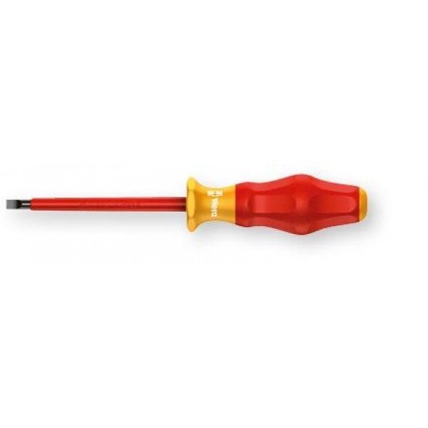Отвертка WERA SL 3,0*100 мм диэлектрическая Винница - изображение 1