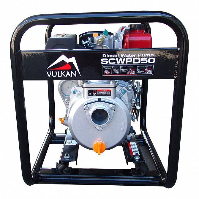 Мотопомпа дизельная Vulkan SCWPD50 для чистой воды Винница - изображение 1