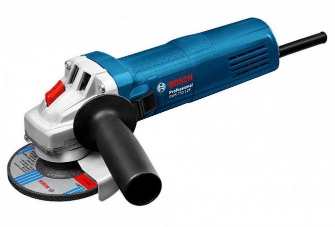 Болгарка Bosch GWS 750 S Professional сетевая, 0.75 кВт, 125 мм Винница - изображение 1