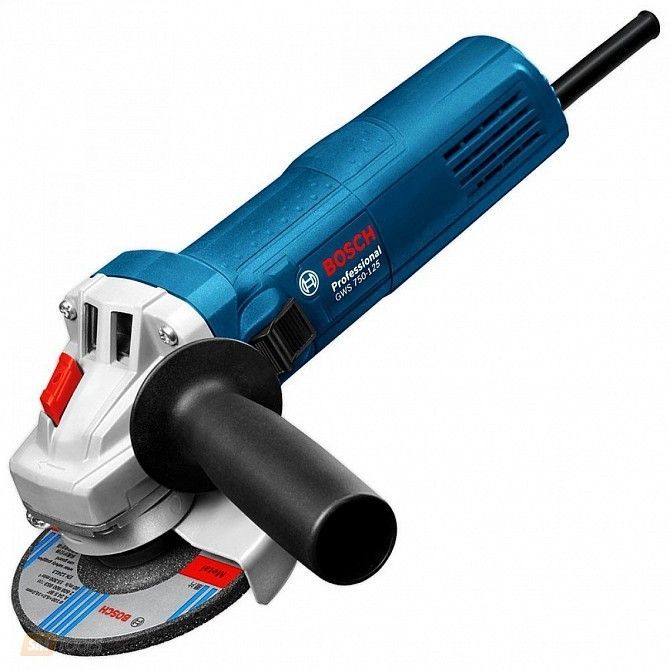 Болгарка Bosch GWS 750-125 сетевая, 0.75 кВт, 125 мм Винница - изображение 1