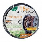 Шланг для полива Claber Top-Black 9037, 15 м 1/2" черный Винница