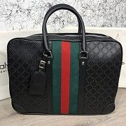 Bussines Bag Gucci GG Supreme Web 15 Black Киев