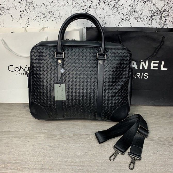 Bottega Veneta Briefcase Nero Intrecciato Nappa Киев - изображение 1