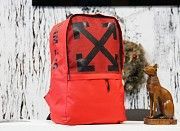 Рюкзак Off-white grid red Киев