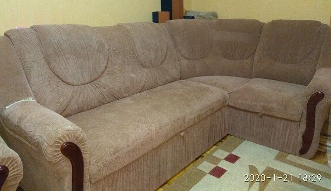 Угловой диван с креслом Запорожье - изображение 1