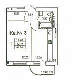 Продам 1 комнатную квартиру в новом доме Одесса