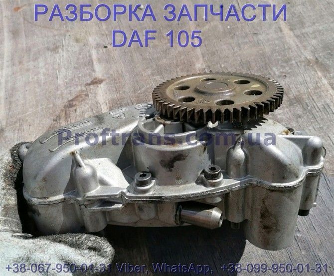 1840521, 1698645, 1698646 Помпа масла Daf XF 105 Даф ХФ 105 Киев - изображение 1