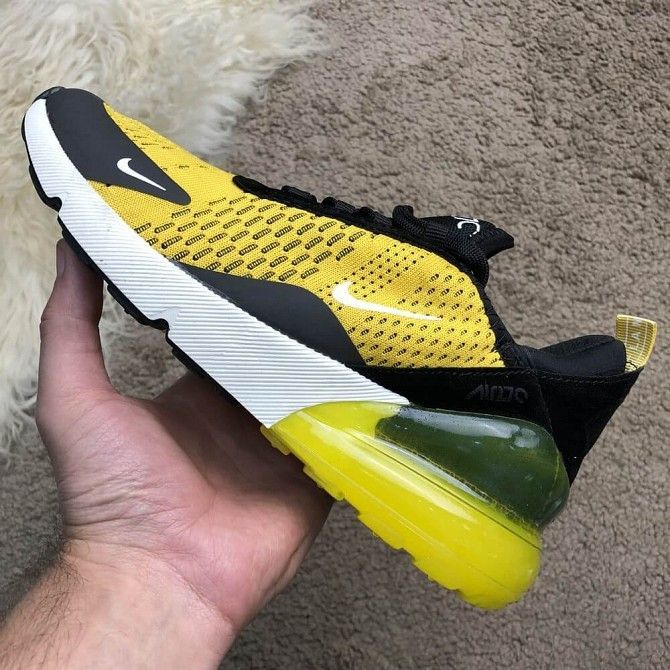 Nike Air Max 270 Black/Yellow Київ - изображение 1