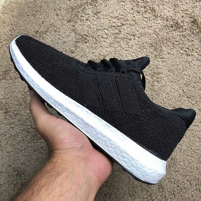 Adidas UltraBoost Flyknit Black/White Киев - изображение 1