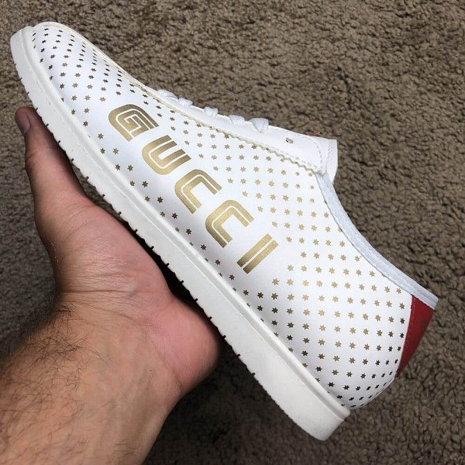 Gucci Falacer Sneaker Golden Stars White Киев - изображение 1
