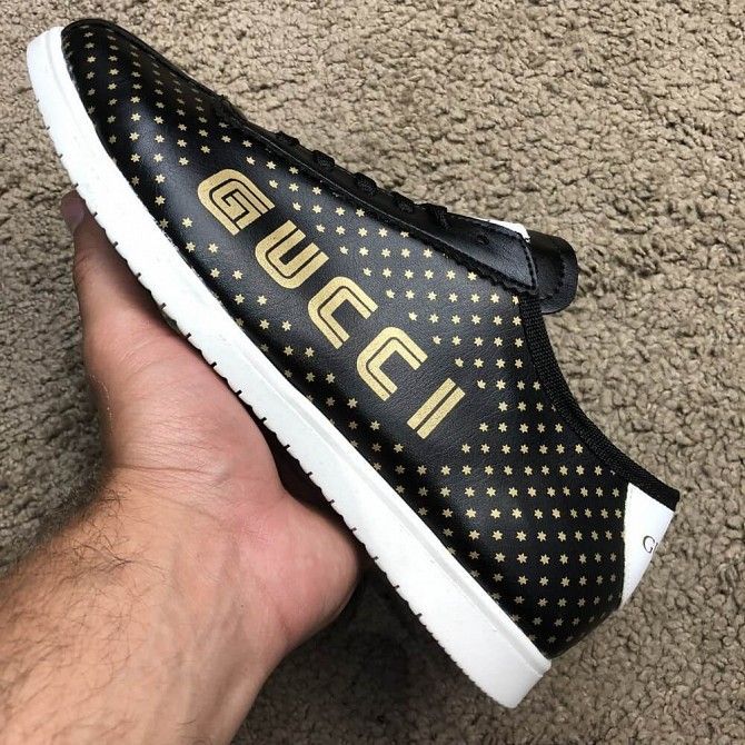 Gucci Falacer Sneaker Golden Stars Black Київ - изображение 1