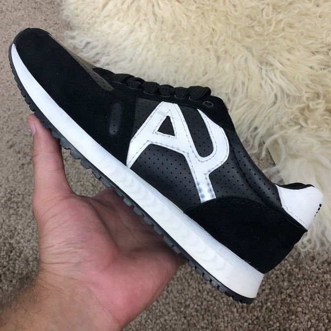 Emporio Armani AJ Sneakers Black/White Киев - изображение 1