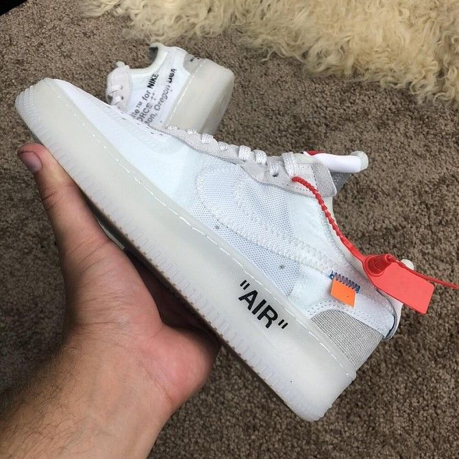 Nike Air Force 1 OFF WHITE White Киев - изображение 1